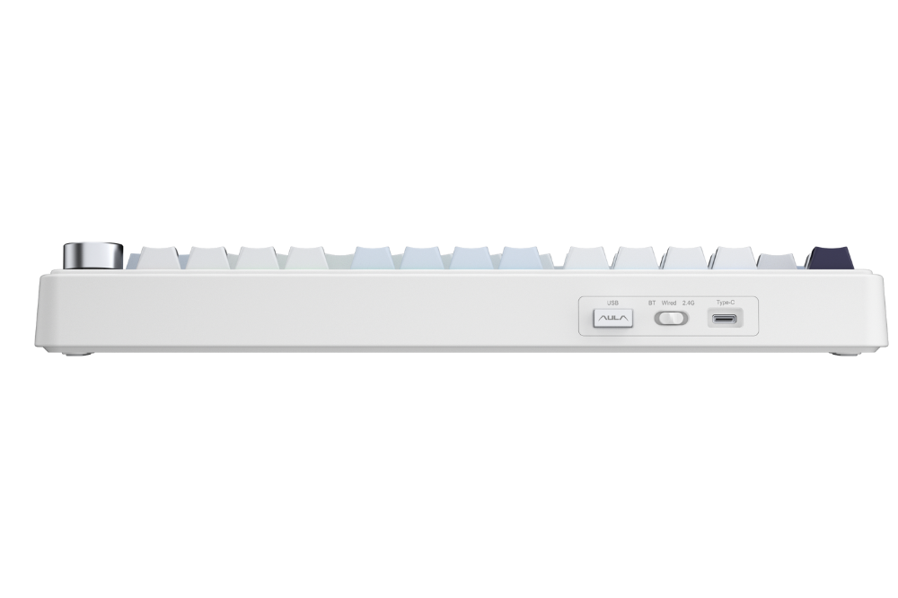 AULA F75 3 Mode Glacier Blue Ice Vein switch